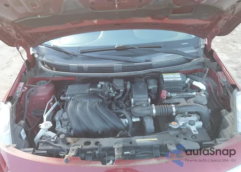 2016 Nissan Versa 1.6 S+ z USA, uszkodzony, nr VIN 3N1CN7AP9GL904416